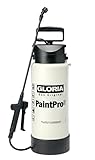 GLORIA Spezial-Drucksprüher PaintPro 5 | 5 L Profi-Farbsprüher/Ölsprüher | auch für Lasuren, Lacke | Messing-Düse