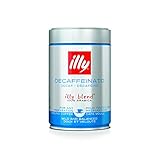 illy Gemahlener gerösteter entkoffeinierter Kaffee 250g