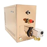 Dampfdusche-Generator 9 kW Kommerzielle selbstdrainäre Dampfgenerator Duschsystem Home Nass Dampfbäume Dampfbad Generator Haushalt Sauna Dampf Bad Spa Generator Effiziente Dampferzeugung und Energieei