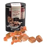 Gardiner von Schottland | Glenfarclas Caramelle Fudge Lattina Metallo | Caramelle Fudge Glenfarclas Whisky | Fudge Karamell - 250 Gr. | Glenfarclas Whisky Caramelle