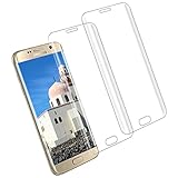 Rcokas [2 Stück] für Panzerglas Samsung S7 edge Folie Galaxy S7 edge Schutzfolie, 9H, Ultra-klar, Anti-Kratzen, Anti-Bläschen, Kompatibel mit Samsung Galaxy S7 edge Panzerglas