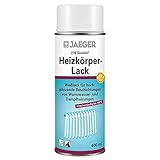 Jaeger Heizkörperlack Spray 400 ml, weiss hochglänzend