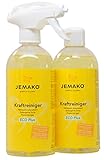 1 Liter JEMAKO Kraftreiniger ECO Plus 2 x 500 ml + Sprühpumpe