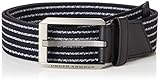 Under Armour UA Men's Stretch Belt, komfortabler und eleganter Gürtel aus gewebtem Stoff, dehnbarer Herrengürtel mit superflexiblem Gurtband Herren, Schwarz (Black / Black ) , 40