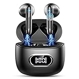 Bluetooth 5.3 Kopfhörer In Ear Kopfhörer Kabellos Bluetooth mit ENC Dual Mic, 2022 Kabellose Kopfhörer 42H Deep Bass Wireless Kopfhörer Noise Cancelling Earbuds, IP7 Wasserdicht Ohrhörer, LED Anzeige