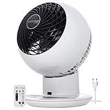 Woozoo by Ohyama, Leistungsstarker, leiser Ventilator / Tischventilator, 38W, 25m Reichweite, Multidirektionale Oszillation, Timer, Fernbedienung, Für Fläche 30m² - Woozoo PCF-SC15T - Weiß