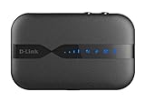 D-Link DWR-932 Mobiler LTE Hotspot (4G LTE mit bis zu 150 Mbit/s Downloadgeschwindigkeit) Schwarz