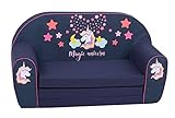 Knorrtoys 68470 68470-Kindersofa-Magic Unicorn