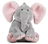 Schaffer Knuddel mich! 5192 Sugarbaby rosé Plüsch Elefant, Größe M 19 cm