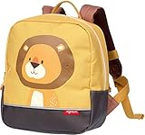 SIGIKID 25116 Rucksack Löwe Forest Bags Mädchen und Jungen Kinderrucksack empfohlen ab 2 Jahren gelb, 23x20x10 cm