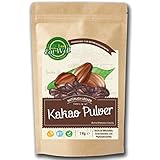 Kakao Pulver (1 kg) | ungesüßter Rohkakao zum Verfeinern von Süßspeisen | 100% reines Kakao •Dunkle Kakaopulver • ohne Zucker - •ohne Zusatzstoffe •hochwertigste Qualität - Eat Well Premium Foods