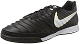 Nike Herren Tiempo X Ligera IV IC 897765 Fußballschuhe, Schwarz (Black/White/Black 002), 39 EU