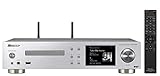 Pioneer NC-50DAB(S) All-in-One Hifi System (CD, DAB+, Verstärker, D/A-Wandler), WLAN, Bluetooth, USB, Streaming, Musik Apps (Spotify, Deezer u.a.), Internetradio, 50 W/Kanal, Multiroom, Silber