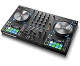 Native Instruments Traktor Kontrol S3 4-Kanal DJ Controller, 16 Pads, integrierte Soundkarte, Traktor Pro 3