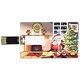 USB-Flash-Laufwerk USB2.0 Nette Lustige Weihnachtsmann-Speicherstick-Datenspeicher (08-4)