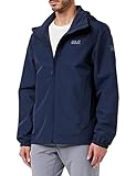 Jack Wolfskin Herren Stormy Point Jacke M Hardshelljacke, Night Blue, XL