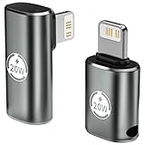 USB C Light-ning Adapter,unterstützt 20W PD,Schnellladefunktion für iPhone iPad iPod-Serie (2Pack i-OS Phone Male Adapter to USB Type-C Female Connector Adapter)