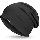 HASAGEI Beanie Damen Mütze Wintermütze Herren Longbeanie Übergangsmütze Atmungsaktiv Warmem Fleece für Wandern, Radfahren, Laufen, Joggen, Freizeit, Shoppen, Feiern, Gassi gehen