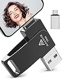 USB Stick 128 GB für Phone, Anyoug USB C Stick 4 in 1, USB 3.0 Speichererweiterung Flash Drive 128GB Foto Stick Speicher Stick für Handy PC iOS OTG Android Laptop Tablet