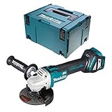 Winkelschleifer 18 V LXT Ø 125 mm (Maschine) aus MAKPAC – Makita DGA511ZJ