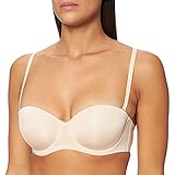 Dorina Damen Multiway Bandeau Top MICHELLE D17193A, Einfarbig, Gr. 75B, Beige (Nude B60)