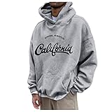 Kapuzenjacke Herren Lang Sweatshirts Baumwolle Fleece Innenseite Kapuzenjacke Classic Kapuzenpullover Sportswear Sweatshirt Outdoorjacke Softshelljacke Pulli Frühling Herbst Sweatjacke Outwear