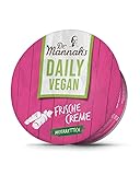 DR. MANNAH'S® Daily Vegan Frische Creme - Meerrettich | 100% pflanzliche Käse Alternative Mit Ackerbohnen Protein | Ohne Künstliche Zusätze (150g)