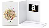 Amazon.de Geschenkkarte in Grußkarte (Geschenkbaum)