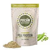 Pulsin - Geschmacksneutrales Veganes Erbsenprotein-Pulver - 1kg - glutenfrei, natürlich, pflanzlich, palmölfreies & milchfreies Protein - Sportnahrung