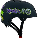 Broken Head Street Terror - Skaterhelm und Fahrradhelm - für MTB, BMX, Skates und Skateboard - Größenverstellbar (M (55-58 cm))