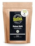 Biotiva Quinoamehl bio 1kg - 100% Bio Qualität - nussig- mildes Aroma - perfekt zu Kuchen und Gebäck - ohne Zusätze - kontrolliert und zertifiziert in Deutschland