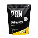 Premium Body Nutrition Whey Protein / Molkeeiweißpulver 1 kg, Banane, Neuer verbesserter Geschmack