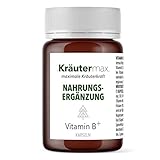 Vitamin B Natürlich Nahrungsergäzung Kapseln Natur Vegan Pflanzlich 4 x 60 Stück