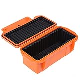 Werkzeugkoffer leer Outdoor Werkzeugkasten Aufbewahrungsbox Organizer Reiseversiegelte Behälter Hardware Reparaturwerkzeug Schraubendreher Mini Kunststoff Werkzeugkoffer Werkzeugtaschen ( Color : Oran