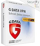 G DATA VPN |10 Geräte - 1 Jahr | inkl. Webcam-Cover | Windows,Mac, Android, iOS | Made in Germany | anonym surfen