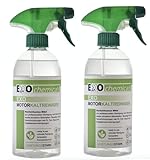 EXOCHEMICALS 2 x 500 ml Motorkaltreiniger | sparsames Konzentrat | hohe Schmutzlösekraft | Werkstattreiniger | Teilereiniger | Kaltreiniger | Motorreiniger 500 ml 0,5 Liter