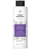 Four Reasons No Nothing Sensitive No Yellow Shampoo - Unparfümiertes Silbershampoo für Blondes, Gesträhntes und Graues Haar​​​​​​​ | 100 % Vegan | 300 ml