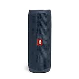 JBL Flip 5 Bluetooth Box in Blau – Wasserdichter, portabler Lautsprecher mit umwerfendem Sound – Bis zu 12 Stunden kabellos Musik abspielen