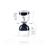 Paradox Tea Timer, Sanduhr-schwarz, 9cm