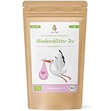 JoviTea® Himbeerblättertee BIO 80g - Kräutertee - auch während der Geburtsvorbereitung - Schwangerschaftstee - 100% natürlich und ohne Zusatz von Zucker. Aus Biologischem Anbau. Himbeerblätter 80g