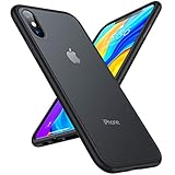 TORRAS Extrem Sturzfest iPhone XS Hülle/iPhone X Hülle (Schutz nach Militärstandard) Unzerstörbare iPhone X/XS Schutzhülle Starke Stoßfestigkeit Kratzfest Hülle iPhone X/XS Guardian - Schwarz