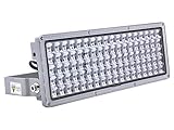 LED Strahler Flutlichter LED 100W Superhell Strahler Außen 10000lm Flutlichtstrahler 6500K IP67 Wasserfest Außenstrahler für Sportplatz Rasenflächen