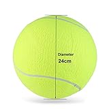 LUOEM Große Tennisball für Haustiere Outdoor Sport 9,5 Zoll