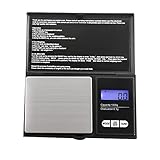 Lcmei 1000G 0,1G Mini Elektronische Waage Pocket Digital KüChenwaage Gold Silber Schmuckwaage PräZisionswaage