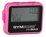 Gymboss Minimax Intervallzeitgeber Und Stoppuhr Pink/Pink Softbeschichtung