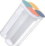 Acdler Cerealienspender Cornflakes Spender ，Müslispender Transparent Trockenfutterspender Cereal Getreide Dispenser Lebensmittelbehälter Für Küche (Color : A)