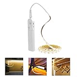 LED Stripes 3m(10 Fuß), PDGROW LED Leiste, LED Lichtleiste, wasserdichtes 5V USB Bewegungssensor LED Licht Streifen, selbstklebend unter Gegenlichtern für Küche, Schrank, Regal - Kaltes Weiß, 1 St