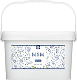 Kala Health OptiMSM MSM Pulver ohne Zusatzstoffe 5kg - Methylsulfonylmethan Schwefelpulver Nahrungsergänzungsmittel - Organischer Schwefel für Gelenke, Haut, Haare & Nägel - Laborgeprüft