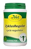 cdVet Naturprodukte ZyklusRegulat 120 g - Hund - Ergänzungsfuttermittel - Unterstützung hormoneller Prozesse + Regulierung des Hormonsystems - Scheinschwangerschaft + Läufigkeit - Harmonisierung -