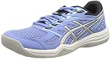 ASICS Damen Upcourt 4 Volleyball Shoe, Periwinkle Blue/Pure Silver, 38 EU